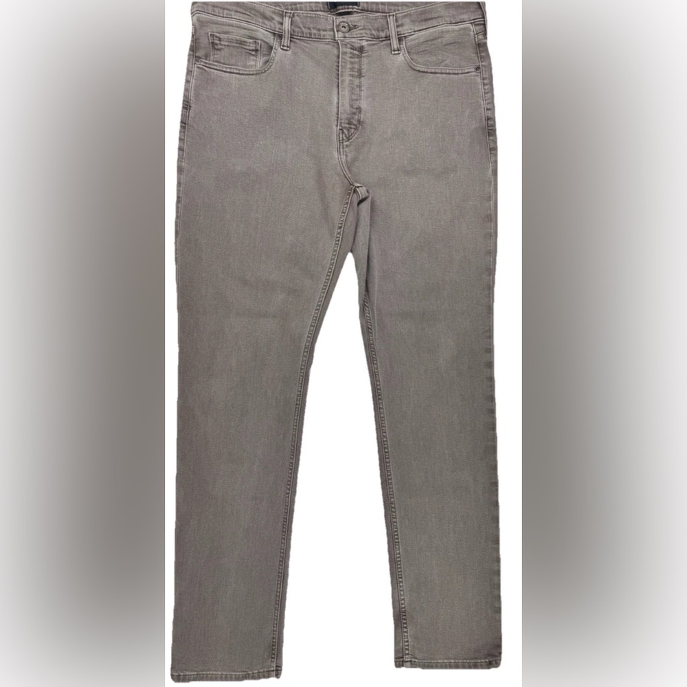 Paige Lennox Slim Fit Jeans Men 36x33 Vintage Falcon Light Brown EUC